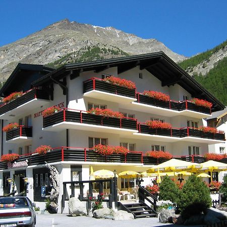 Hotel Restaurant Mattmarkblick サース・アルマゲル エクステリア 写真