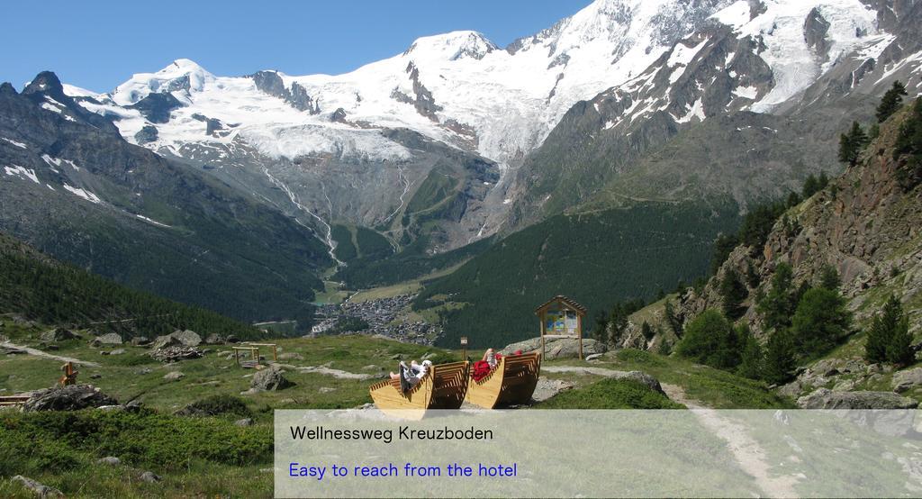 Hotel Restaurant Mattmarkblick サース・アルマゲル エクステリア 写真